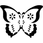 Schmetterling Schablone