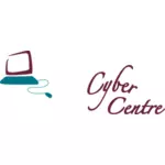 Komputerowe sklep logo wektorowa