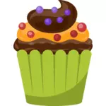 Fruity cupcake
