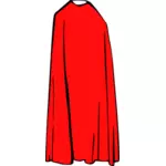 लाल लंबे पोशाक
