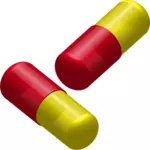 Twee capsules afbeelding