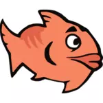 Pesci del fumetto arancione