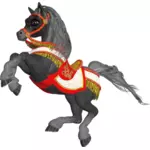 Dessin animé poney couleur de dessin