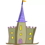 Castelo dos desenhos animados