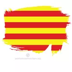 Katalońska flaga