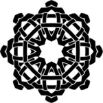 Keltische knoop mandala afbeelding