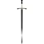 Clipart vectorial de espada larga celta