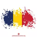 Chad Nationalflagge