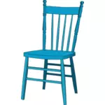 Blauwe stoel