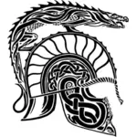 Art Tribal Dragon