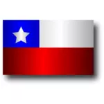 Чилийский флаг вектор