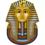 Die Maske des Tutanchamun-Vektor-illustration