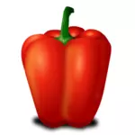 Pimiento fruta imagen vectorial