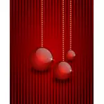 Cartonaş roşu de Crăciun tematice vector miniaturi