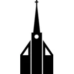 Kerk silhouet