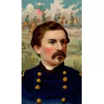 US-amerikanischer general McClellan