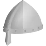 Vektor image av nese hjelm