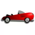 Foto-gerçekçi eski model araba vektör küçük resim
