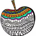 Zdobione jabłko