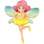 Kleurrijke fairy