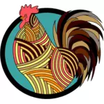 תרנגול צבעוני
