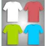रंगीन टी शर्ट