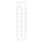 Cribbage board template