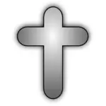 Imagem vetorial de cruz cristã