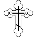 Crucifix vector graphics