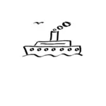 Cruise ship logo