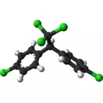 Moleculen 3D illustratie