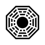 Dharma semn grafică vectorială