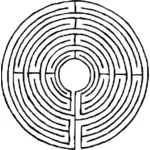 Antike labyrinth
