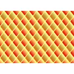 Diamond pattern in orange color