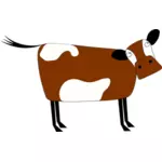 Imagine de desen animat vaca