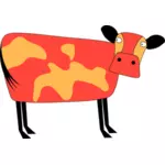 Czerwona krowa