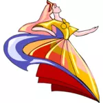 Bailarina de arco iris