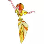मिस्र नृत्य लड़की