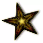 Estrella oscura Vector