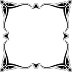 Rahmen schwarz / weiß