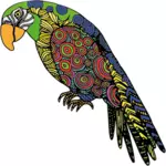 Абстрактные попугай