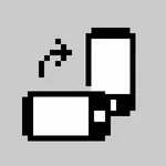 Пиксельная тема ориентации интерфейса устройства