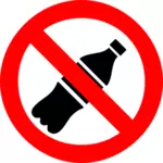 Do not drink sign vector clip art