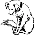 Ilustração de cão