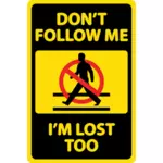 لا تتبعني