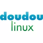 Doudou Linux-Wettbewerb-Logo-Vektor-Bild
