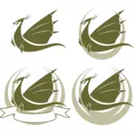 Lohikäärmeen logot