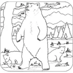 Immagine dell'orso grigio