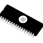 Vektorbild av Eprom dator minnesmodul