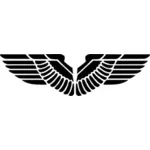 Adlers Flügel silhouette